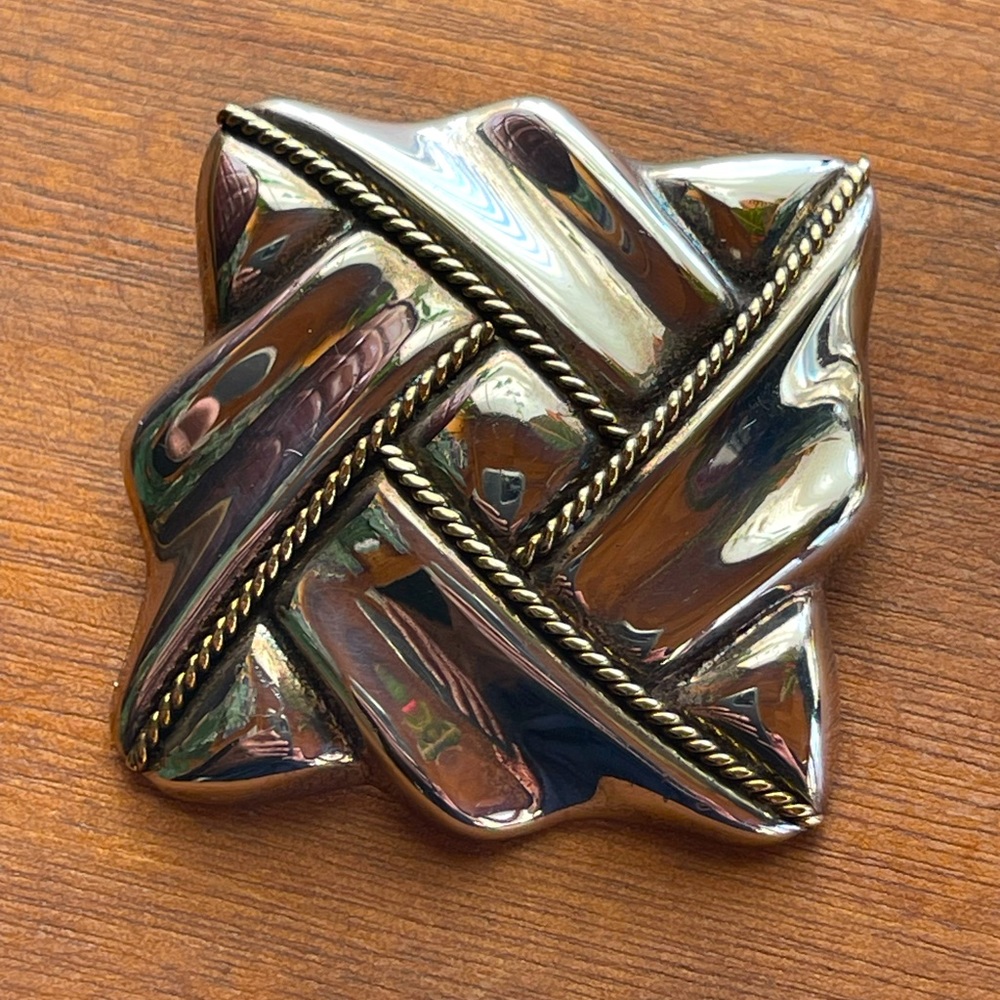 πHOST PICK!π πΉMexico 925 sterling silver pin/pendant, vintage - Picture 1 of 8